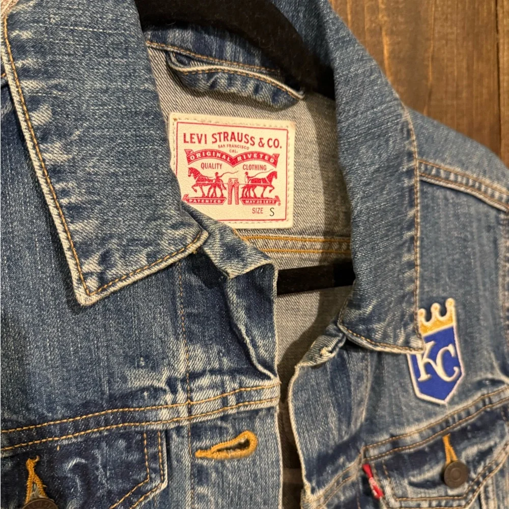 Blue Denim Jacket with KC Patch - Picture 2 of 5